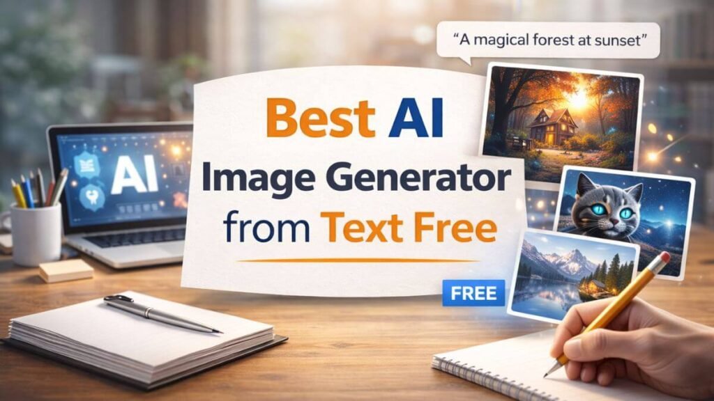 Best AI Image Generator from Text Free in 2026: Top 7 Tools Compared