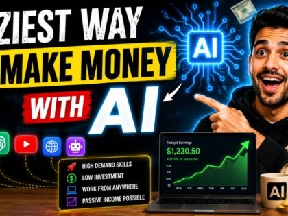 Laziest Way to Make Money with AI in 2026? These 5 AI Side Hustles Are Exploding Online
