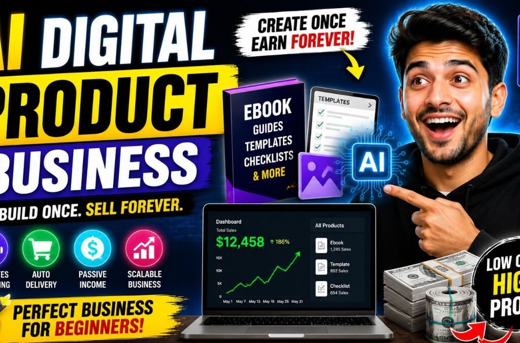 AI Digital Product Business: The New Way to Earn from Home, The Fastest-Growing Trend of 2026