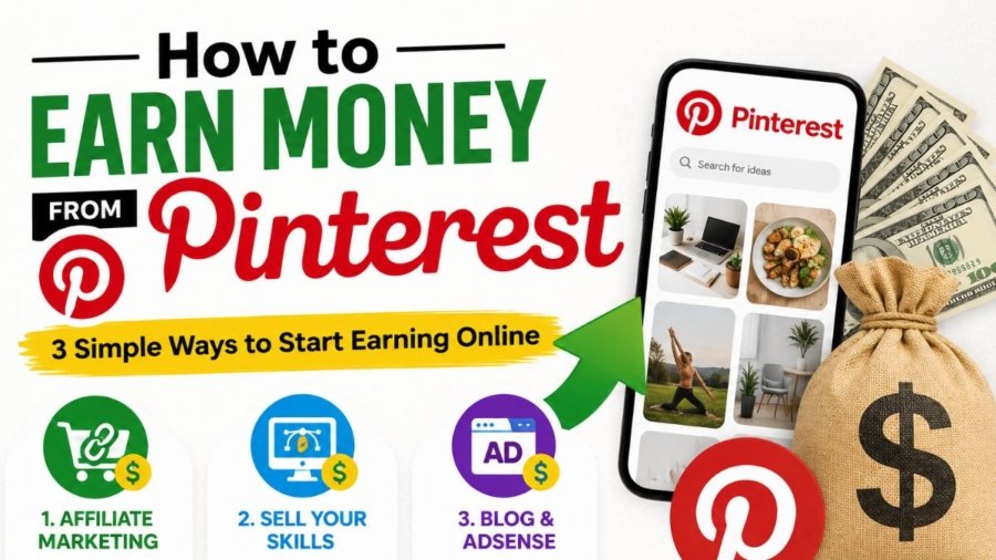 How to Earn Money From Pinterest Without Investing a Single Rupe, Here Are 3 Simple Methods That Actually Work