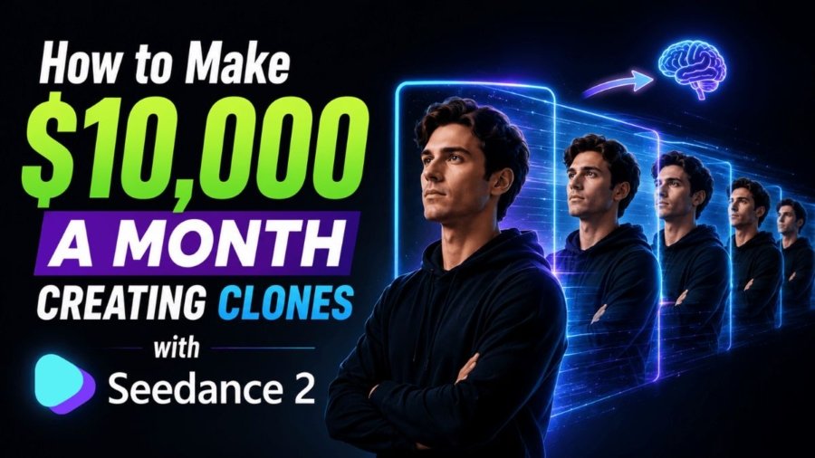 AI Video Clone Business: How to Make $10,000 a Month Creating Clones with Seedance 2