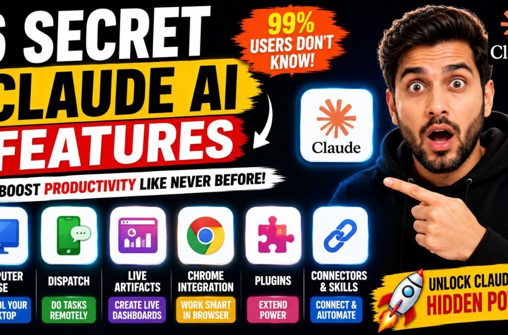 These 6 Claude AI Features Are So Powerful, Most Users Still Have No Idea They Exist