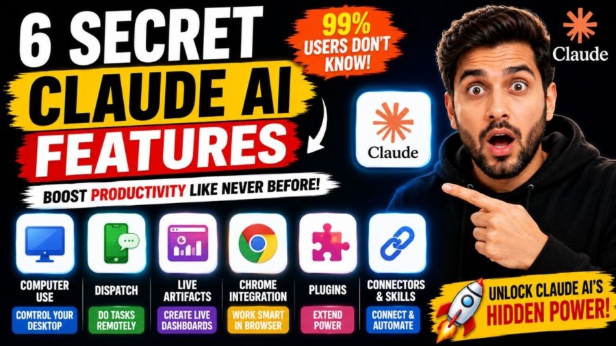 These 6 Claude AI Features Are So Powerful, Most Users Still Have No Idea They Exist
