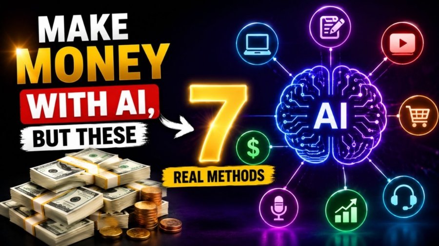 Everyone Is Lying About How to Make Money With AI, But These 7 Real Methods Actually Work in 2026